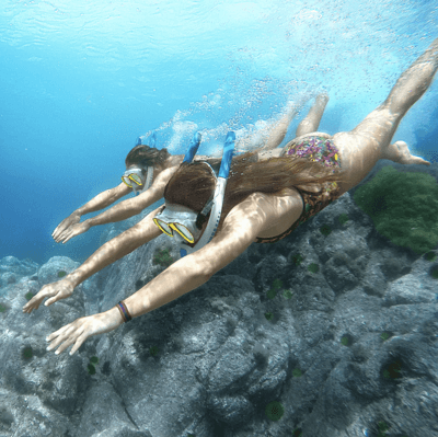AmeoPowerbreather-Snorkeling-plongée-duo-compressor Tuba nouvelle génération